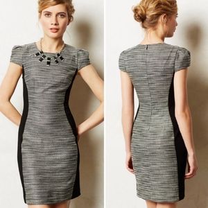 Moulinette Soeurs Shimmered Hourglass Sheath Dress